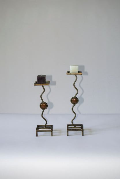 Pair of 1994 Candle Holders
