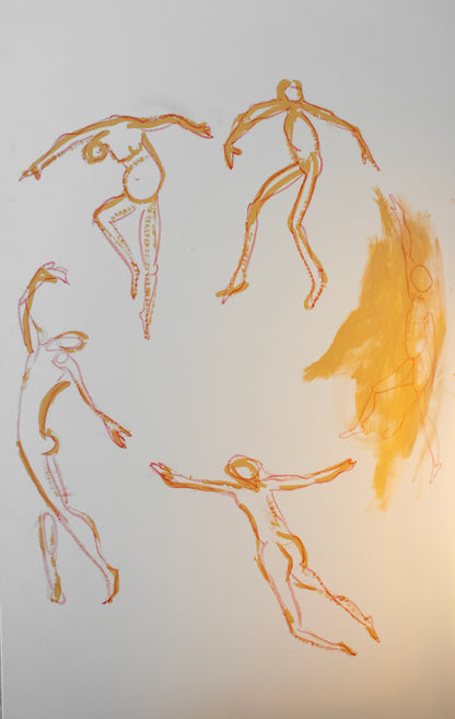 “Dancers” Original Painting